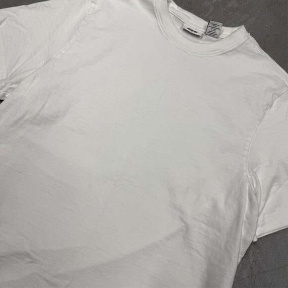 Jason Wu White T-Shirt Short Sleeve Cotton Made in Peru Large - Picture 2 of 6